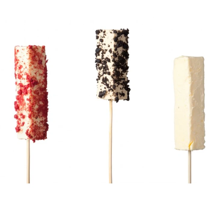 100% Chef Easy Mould Small PET Sheets Vierkant 4 Cm 100 Stuks - Afbeelding 2