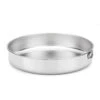 Steel Pan Taartvorm ø 24 Cm Rvs 2 Steel Pan Taartvorm ø 24 Cm Rvs -De Bakkerij Winkel 10560 tortiera 34cm