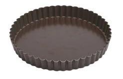 Gobel Quichevorm Met Uitneembare Bodem Laag ø 20 Cm Staal Bruin