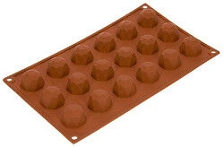 Silikomart Bakvorm 18 Diamanten ø 3,5 Cm Silicone Bruin 3 Silikomart Bakvorm 18 Diamanten ø 3,5 Cm Silicone Bruin