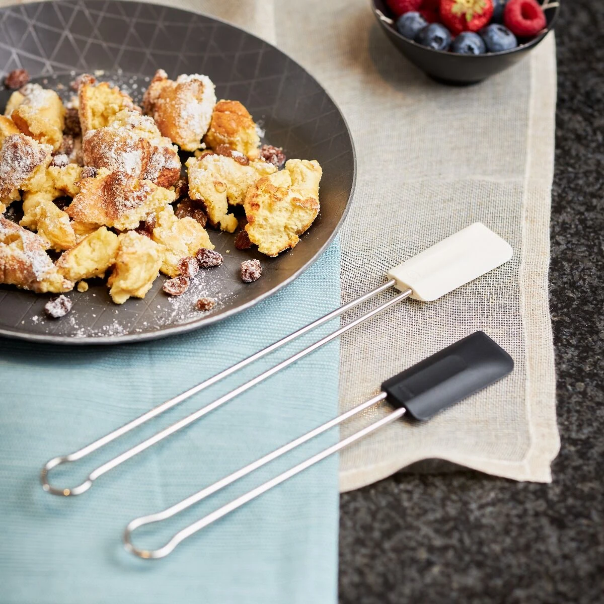 Rösle Smalle Pannenlikker 26 Cm Silicone Wit 4 Rösle Smalle Pannenlikker 26 Cm Silicone Wit - Afbeelding 2