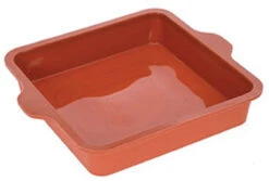 Silikomart Bakvorm Vierkant 23 Cm Silicone Bruin