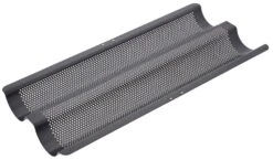 De Buyer Stokbroodbakplaat 37 X 16,2 Cm Staal Grijs