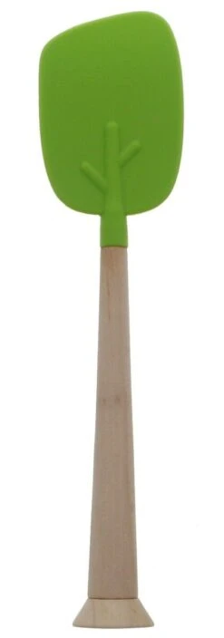 Ototo Timber Spatel 30 Cm Silicone Groen