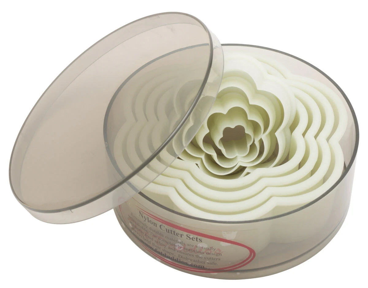 Fat Daddio's Uitsteekvorm Bloem Kunststof 8-delig 3 Fat Daddio's Uitsteekvorm Bloem Kunststof 8-delig