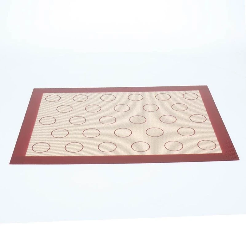 NoStik Macaron Bakmat 30 X 40 Cm Silicone 4 NoStik Macaron Bakmat 30 X 40 Cm Silicone - Afbeelding 2
