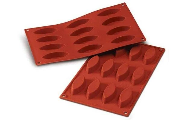 Silikomart Bakvorm 12 Kano's 7,2 Cm Silicone Bruin 3 Silikomart Bakvorm 12 Kano's 7,2 Cm Silicone Bruin