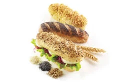 Silikomart Mini Baguette Broodbakvorm 15 Cm Silicone Grijs -De Bakkerij Winkel 21.002.13.0065 23