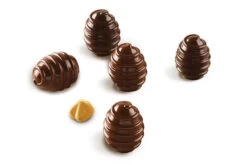 Silikomart EasyChoc Bonbonvorm 15 3D-spiraal -De Bakkerij Winkel 22.152.77.0165 013 1