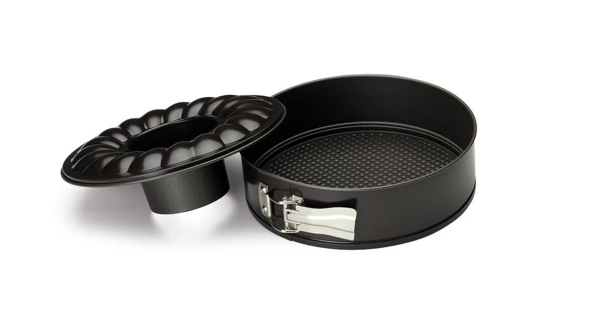 Gobel Springvorm Met 2 Bodems ø 28cm 3 Gobel Springvorm Met 2 Bodems ø 28cm