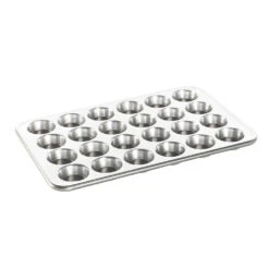 Nordic Ware Naturals Bakvorm Voor 24 Muffins Aluminium Grijs