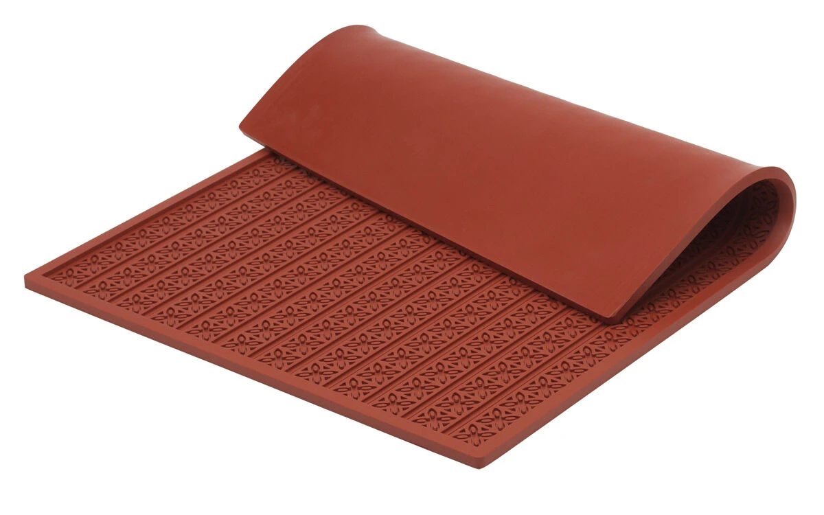 Silikomart Maiolica Reliëf Bakmat 11 Ster 60 X 40 Cm Silicone Bruin 3 Silikomart Maiolica Reliëf Bakmat 11 Ster 60 X 40 Cm Silicone Bruin