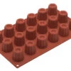 Silikomart Bakvorm 18 Canelé Bordelais ø 3,5 Cm Siliconen Bruin -De Bakkerij Winkel 3152 40361 1