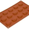 Silikomart Bakvorm 15 Madeleines 4,4 Cm Silicone Bruin -De Bakkerij Winkel 3186 22363 1