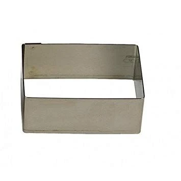 Gobel Rechthoekige Uitsteekvorm 12 X 6 Cm H 4,5 Cm Rvs 3 Gobel Rechthoekige Uitsteekvorm 12 X 6 Cm H 4,5 Cm Rvs