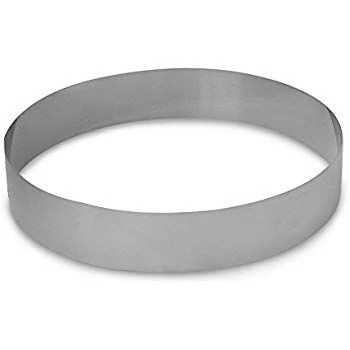 Gobel Taartring Rond ø 22 X 4,5 Cm Rvs 3 Gobel Taartring Rond ø 22 X 4,5 Cm Rvs