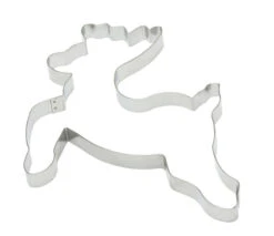 Oldenhof Uitsteekvorm Rendier 17 Cm Rvs Glans