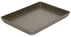 Gobel Quichevorm Met Uitneembare Bodem 29 X 20,5 Cm Staal Bruin