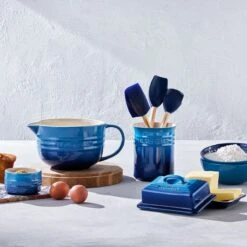 Le Creuset Spatelset Silicone Azure 3-delig -De Bakkerij Winkel 42830002200007 alt3