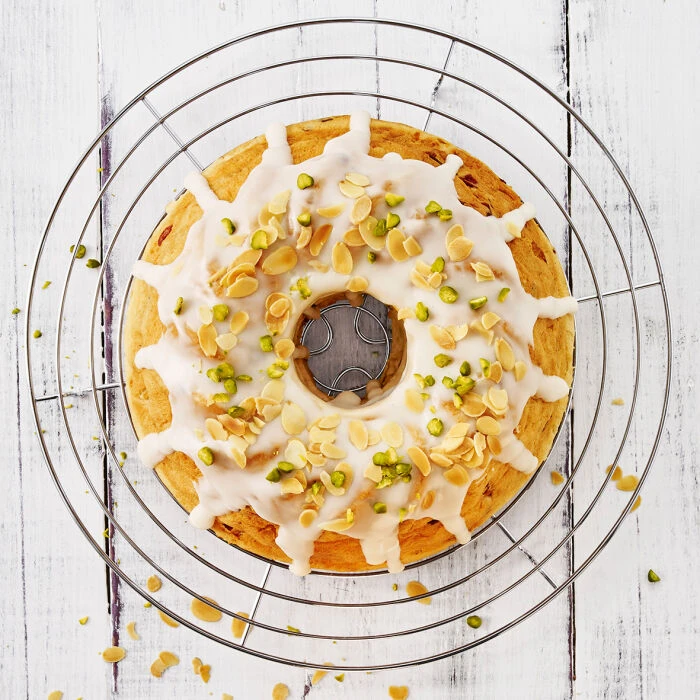 Birkmann Afkoelrooster ø 32 Cm Verchroomd 4 Birkmann Afkoelrooster ø 32 Cm Verchroomd - Afbeelding 2