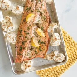 Nordic Ware Baker's Delight Bakplatenset Aluminium 3-delig 8 Nordic Ware Baker's Delight Bakplatenset Aluminium 3-delig -De Bakkerij Winkel 43100 salmon 780x780 03