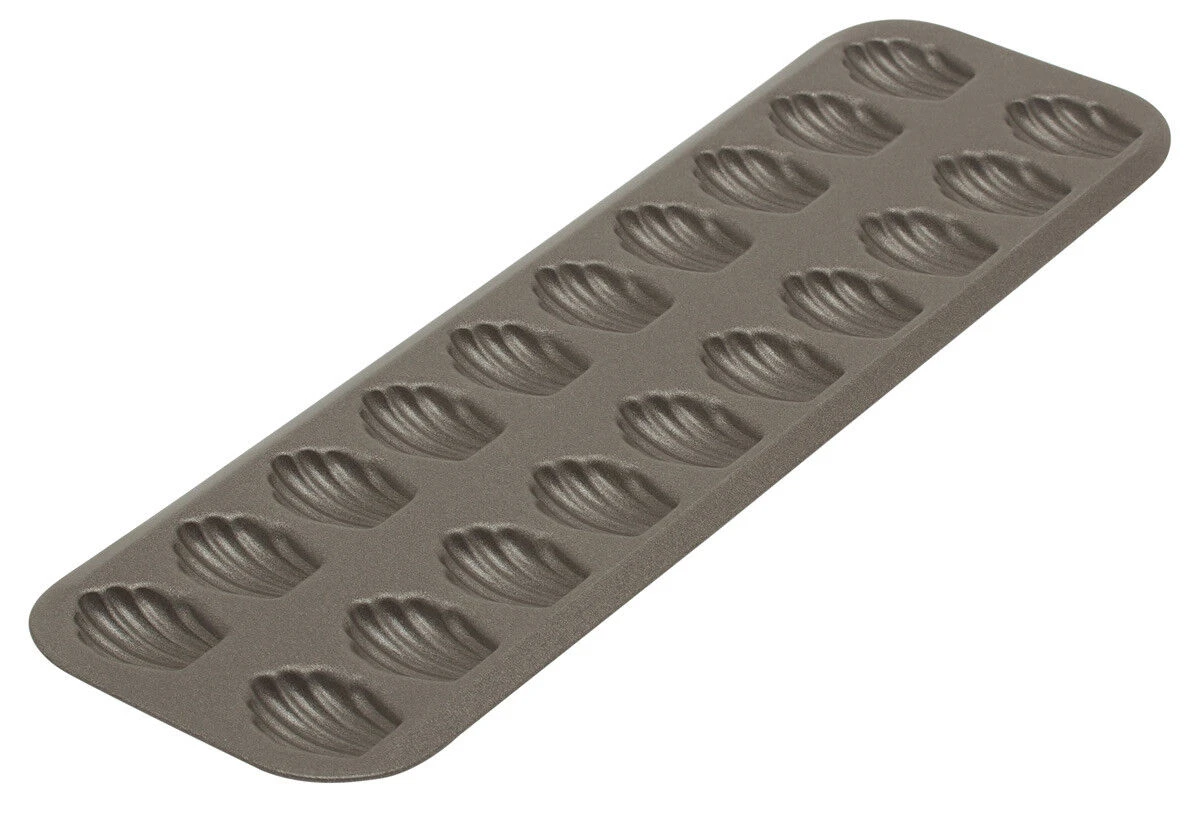 Gobel Mini Madeleinevorm 20 Madeleines Staal Bruin 3 Gobel Mini Madeleinevorm 20 Madeleines Staal Bruin