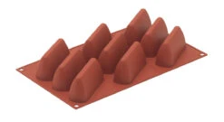 Silikomart Bakvorm 9 Gianduiotto Vormen 9,4 X 3,2 Cm Silicone Bruin