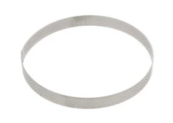De Buyer Geperforeerde Taartring ø 18,5 Cm 2 Cm Hoog Rvs