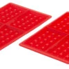 Lekue Lékué Wafelvormen 29 Cm Silicone Rood 2 Stuks -De Bakkerij Winkel 4590 52302 1