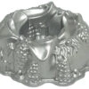 Nordic Ware Holiday Wreath Tulbandvorm Kerstkrans 28,5 Cm Aluminium Grijs -De Bakkerij Winkel 4803 47813 1