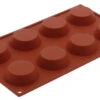 Silikomart Bakvorm 8 Tartelettes ø 6 Cm Silicone Terracota 2 Silikomart Bakvorm 8 Tartelettes ø 6 Cm Silicone Terracota -De Bakkerij Winkel 4932 100125 1