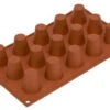 Silikomart Bakvorm 15 Babà Silicone Bruin 1 Silikomart Bakvorm 15 Babà Silicone Bruin -De Bakkerij Winkel 4980 22367 1