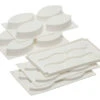 Silikomart Professional Bakvormenset Lovissimo Ovalen Silicone Wit 5-delig -De Bakkerij Winkel 5054 71339 1