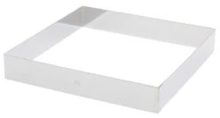 De Buyer Taartring Vierkant 28 Cm Rvs