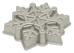 Nordic Ware Sneeuwvlok Bakvorm ø 28 Cm Aluminium Grijs