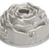 Nordic Ware Rose Bundt Tulband ø 23 Cm Gietaluminium Grijs -De Bakkerij Winkel 5646 43173 1