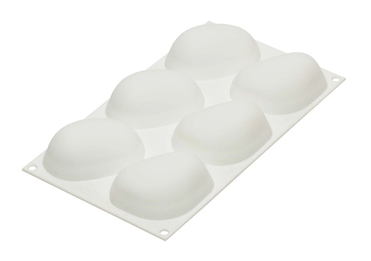 Silikomart Professional Bakvorm Zen Stenen 8,7 X 6,3 Cm Silicone Wit 3 Silikomart Professional Bakvorm Zen Stenen 8,7 X 6,3 Cm Silicone Wit