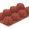 Silikomart Bakvorm 8 Charlotte Vormen ø 7 Cm Silicone Bruin -De Bakkerij Winkel 6327 71401 1