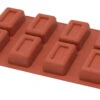 Silikomart Bakvorm 8 Savarins Rechthoek 7,2 Cm Silicone Bruin -De Bakkerij Winkel 6583 63136 1
