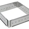 Gobel Verstelbare Taartring Vierkant 16 - 28 Cm Rvs 2 Gobel Verstelbare Taartring Vierkant 16 - 28 Cm Rvs -De Bakkerij Winkel 7220 1781656 1