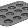 Le Creuset Pâtiliss Bakvorm Voor 12 Mini-cakes Staal Zwart -De Bakkerij Winkel 7283 51490 1