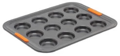 Le Creuset Pâtiliss Bakvorm Voor 12 Mini-cakes Staal Zwart