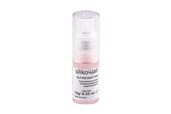 Silikomart Glitter Dust 10 Gr Roze