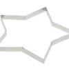 Gobel Uitsteekvorm Ster 21 Cm Rvs Glans -De Bakkerij Winkel 7412 47332 1
