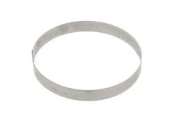 De Buyer Geperforeerde Taartring ø 15,5 Cm 2 Cm Hoog Rvs