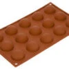 Silikomart Bakvorm 15 Halve Bollen ø 4 Cm Silicone Bruin 1 Silikomart Bakvorm 15 Halve Bollen ø 4 Cm Silicone Bruin -De Bakkerij Winkel 8273 22390 1