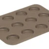 Gobel Bakvorm 12 Tartelettes ø 5 Cm Staal Bruin -De Bakkerij Winkel 9007 68713 1