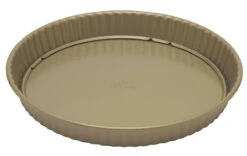 Oldenhof Golden Heritage Ronde Taartvorm ø 26 Cm Geribbeld Met Losse Bodem Staal