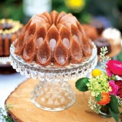 Nordic Ware Crown Bundt Tulbandvorm ø 24 Cm Gietaluminium Goudkleurig -De Bakkerij Winkel 91737 beauty 3 780x780