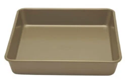 Oldenhof Golden Heritage Vierkant Bakblik 23 X 23 Cm Staal